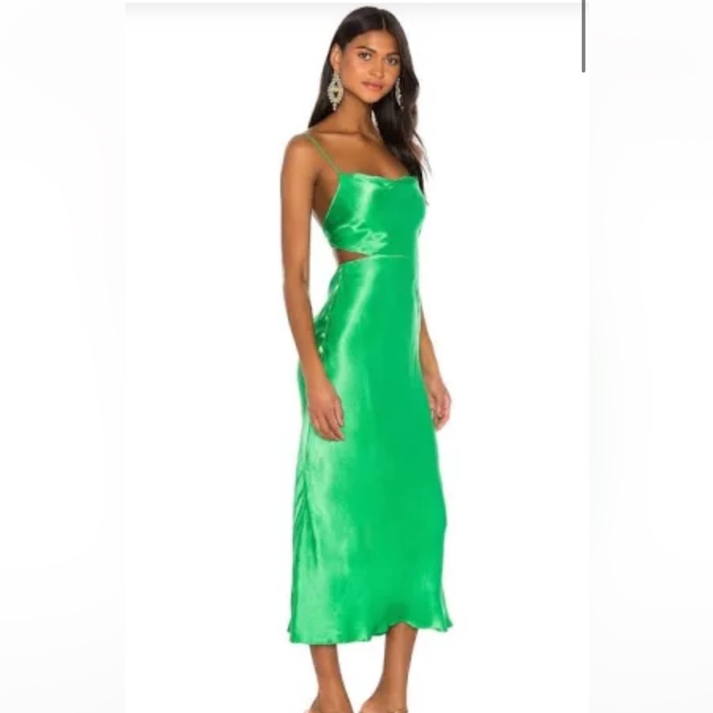 Bec & Bridge Green Midi Dress